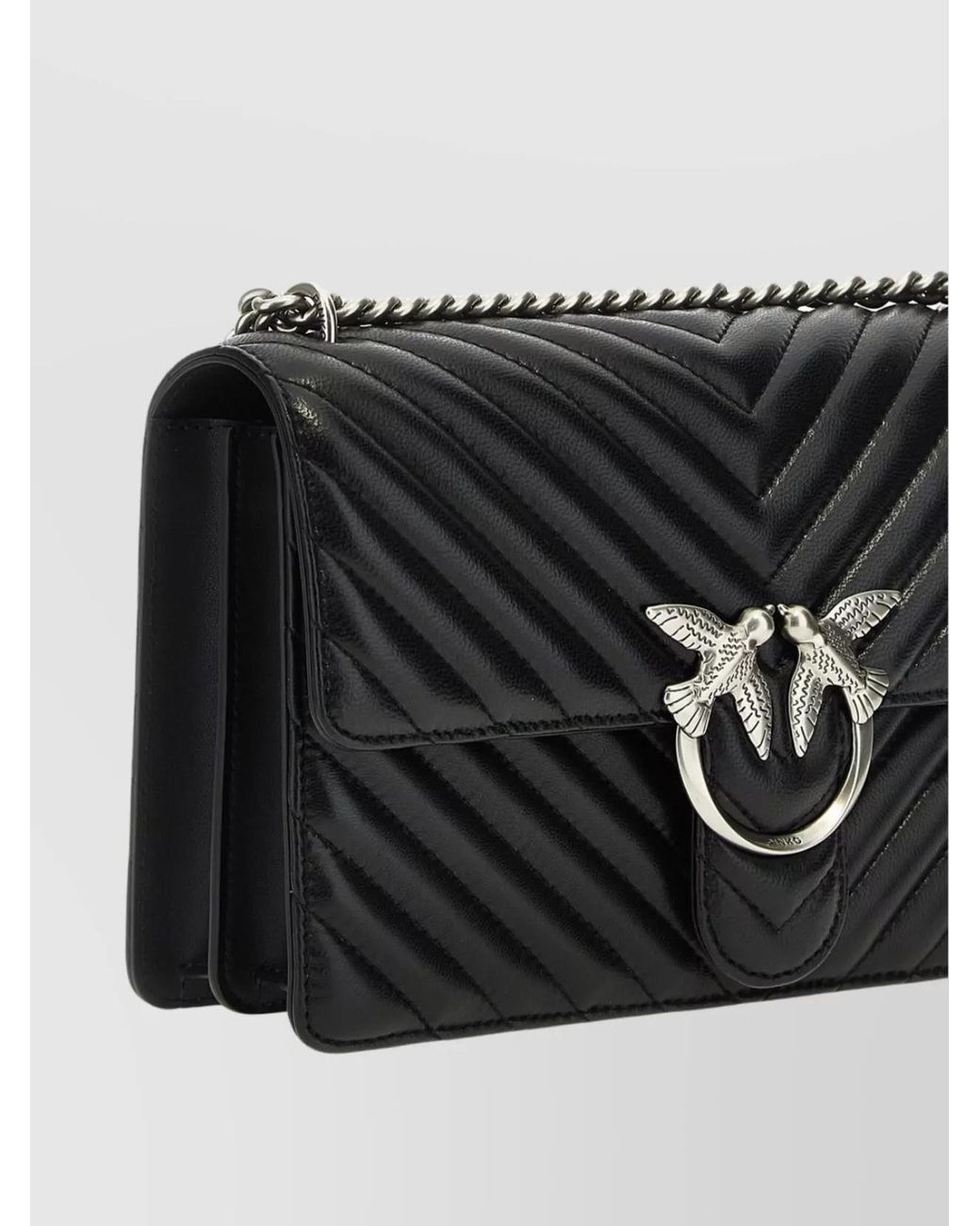Pinko Black Love Bag One Crossbody Bag