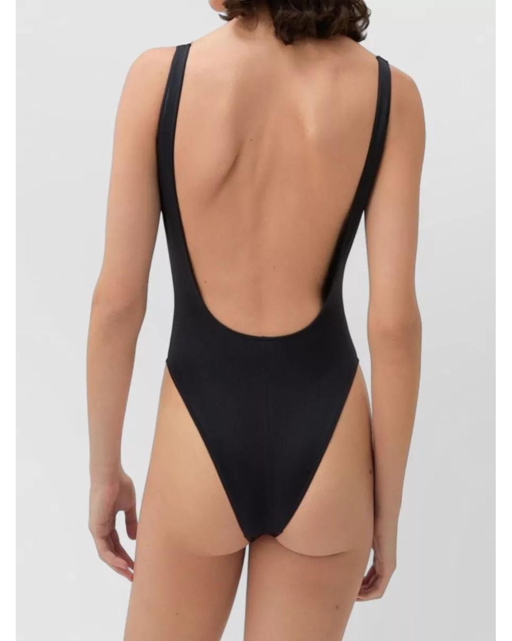 Versace Multicolor Logo-Embroidered One-Piece Swimsuit