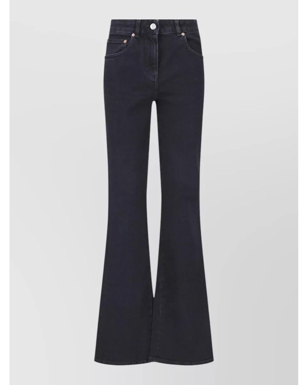 Balmain Blue Straight-Leg Jeans
