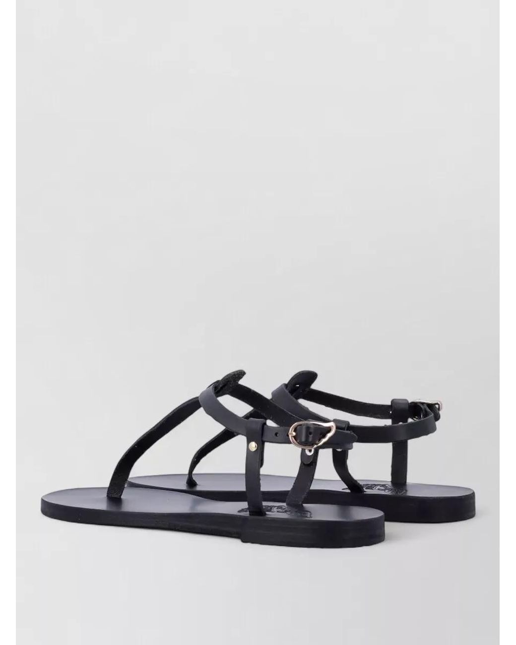Ancient Greek Sandals Multicolor Lito Flat Sandal Open Toe T Strap