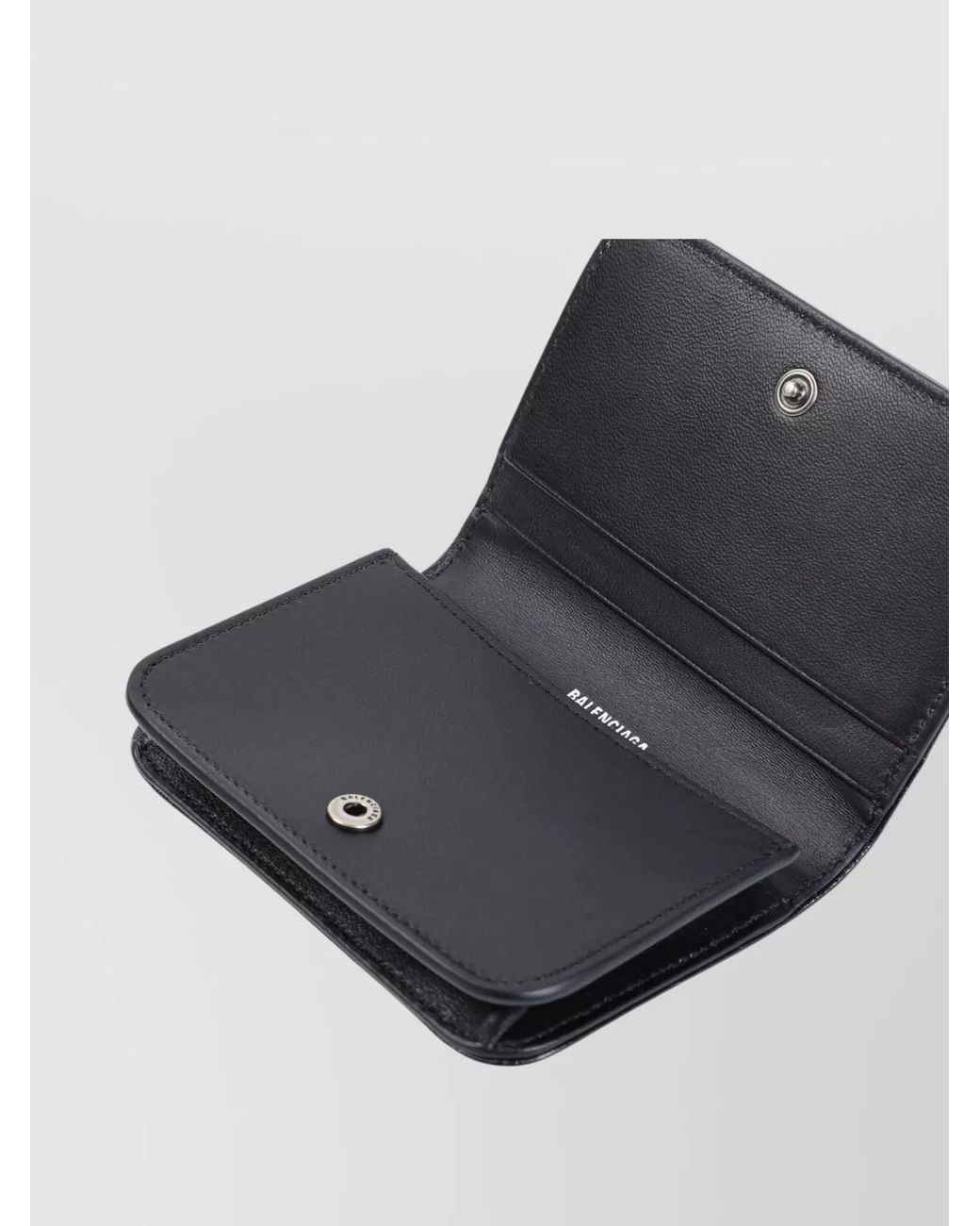 Balenciaga Blue Lamb Leather Card Holder