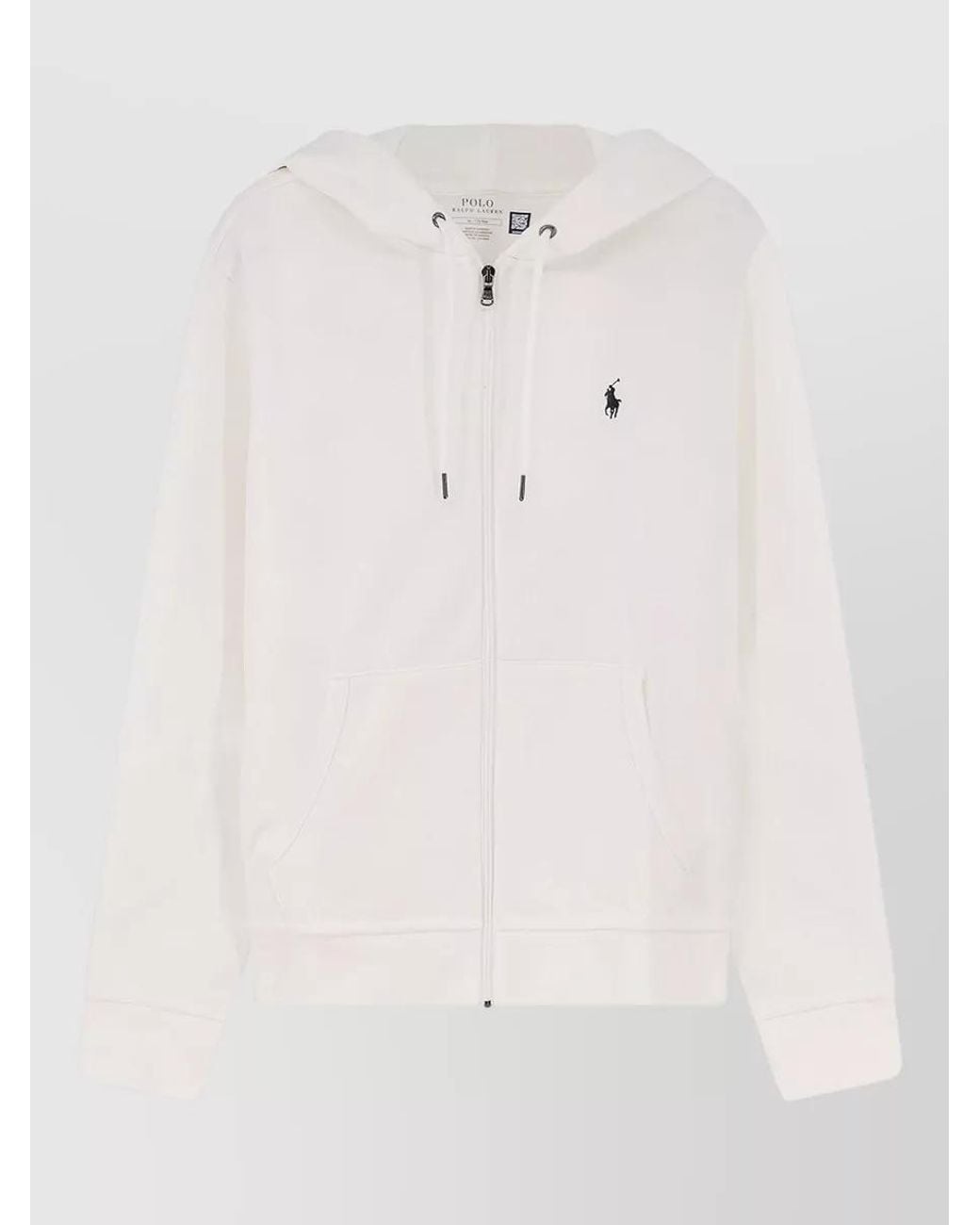 Polo Ralph Lauren Natural Cotton Blend Zip Hoodie for men