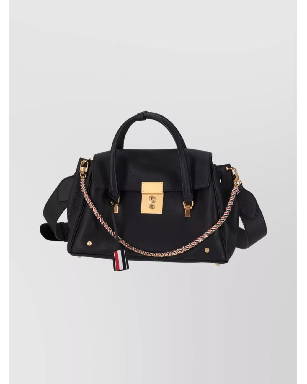 Thom Browne Multicolor Leather Shoulder Bag