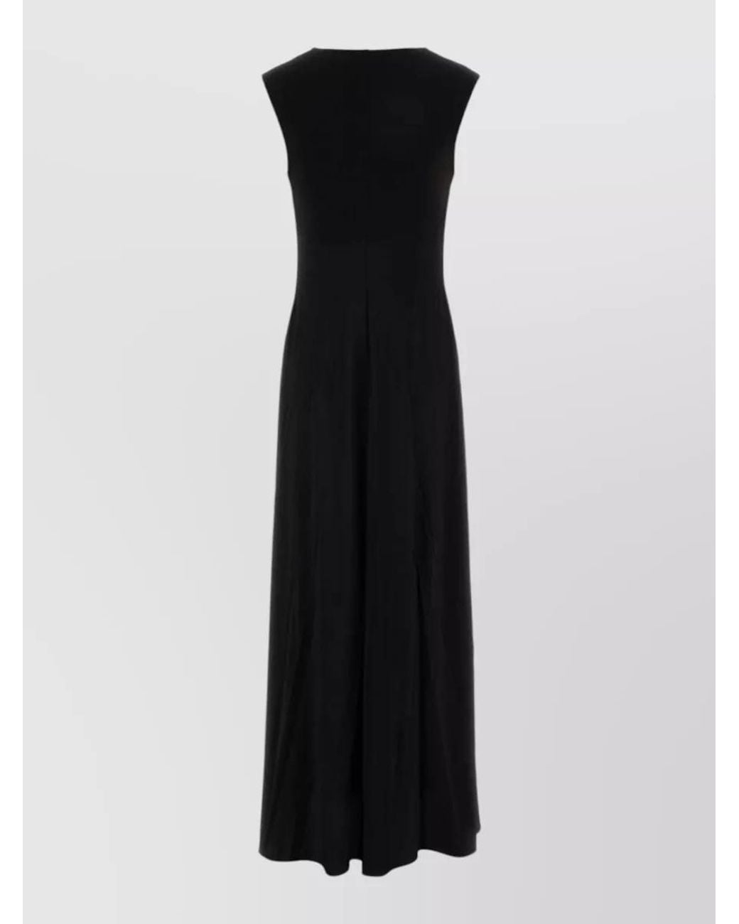 Sportmax Black Maxi Dress