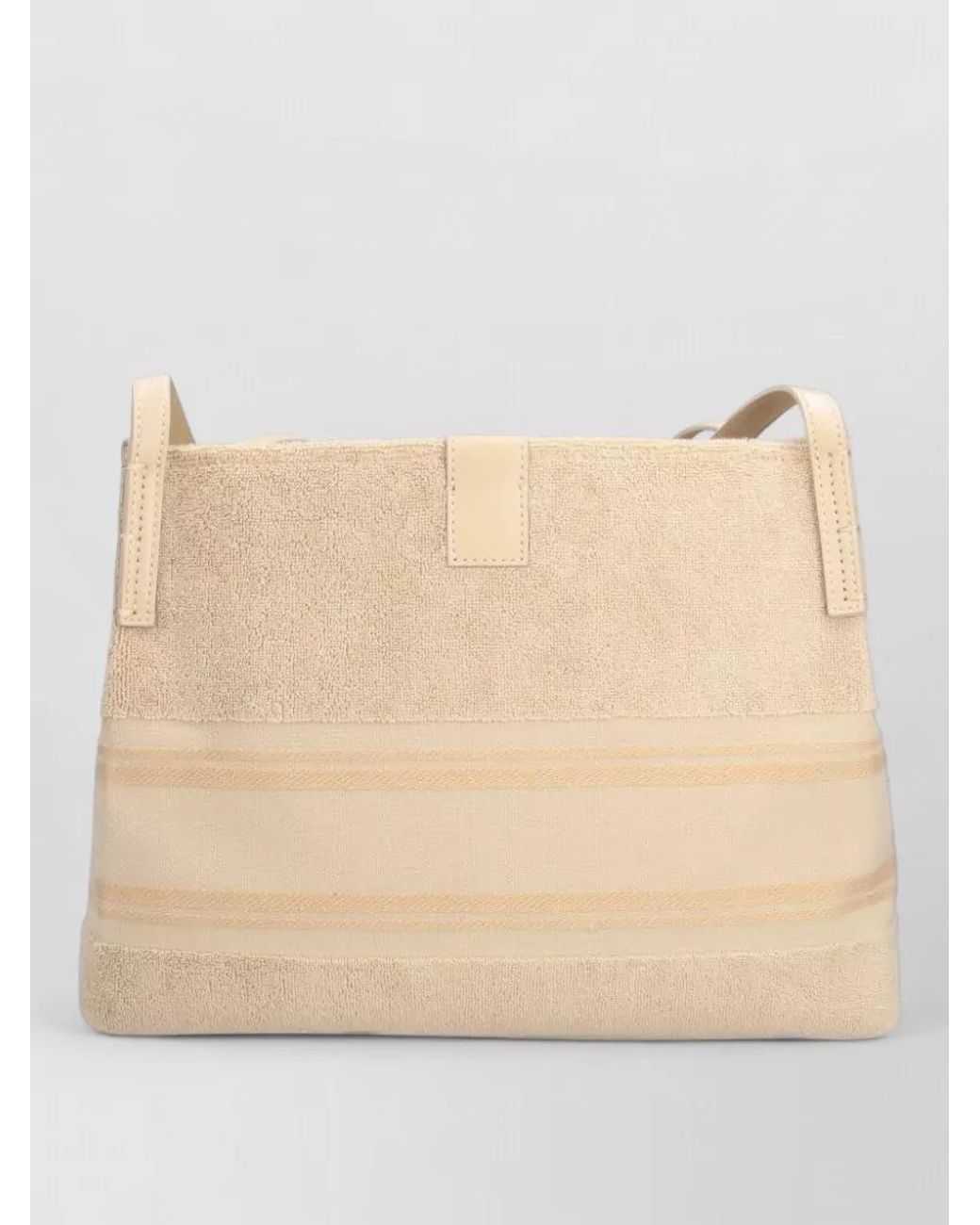 Balmain Natural Cotton Shoulder Bag