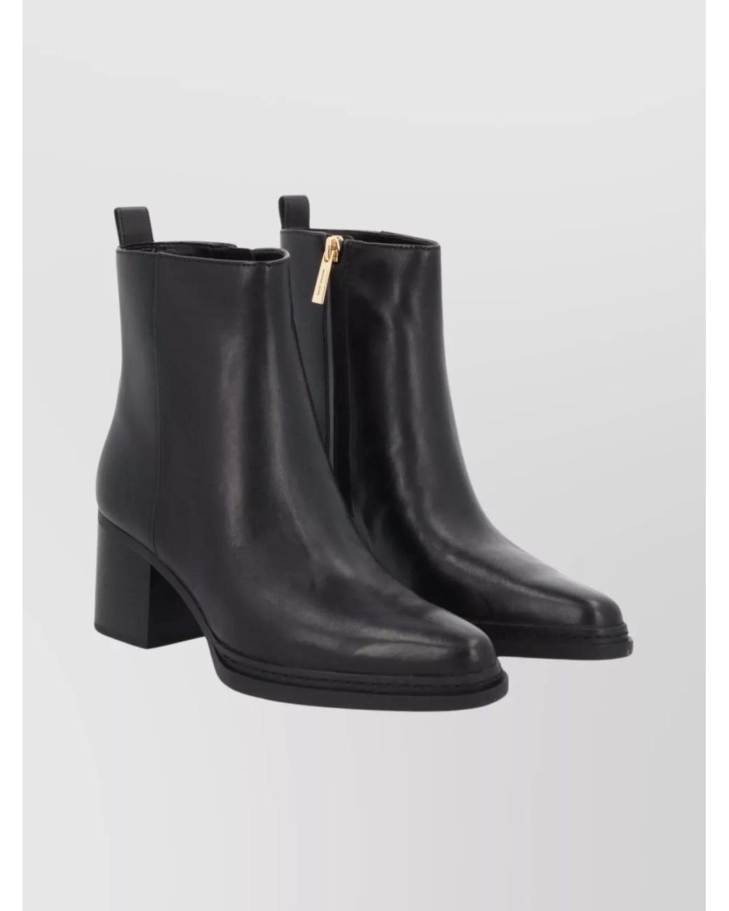Michael Kors Black Leather Boots