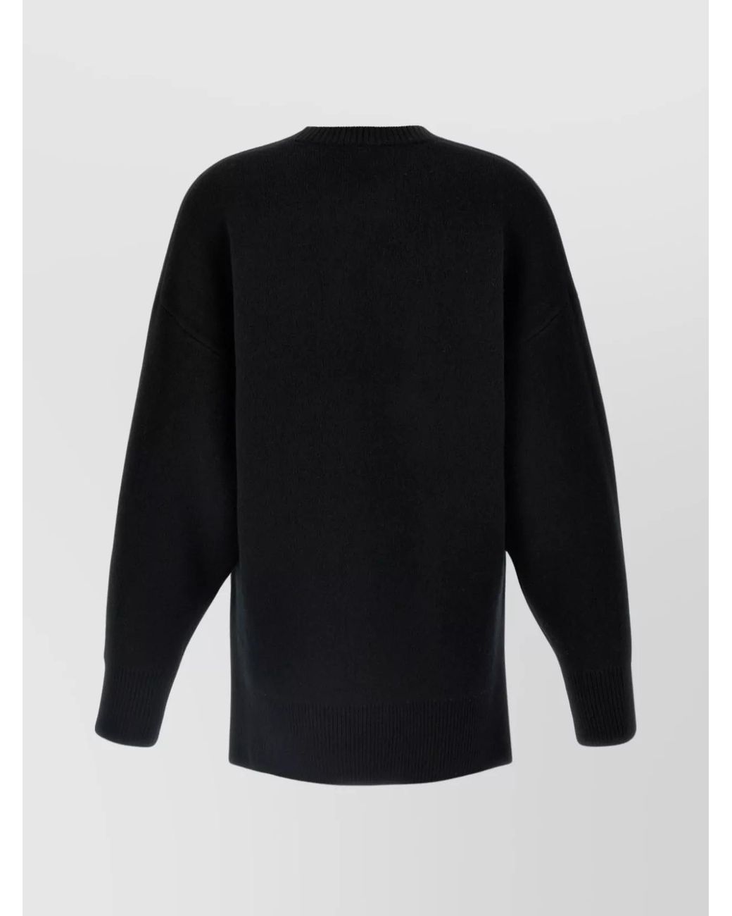 Totême Blue Double-Knit Wool-Blend Crew-Neck Jumper