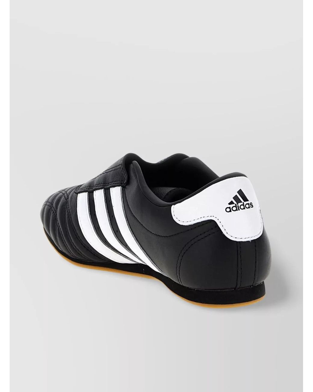 Adidas Originals Blue Leather Slip-On Sneakers