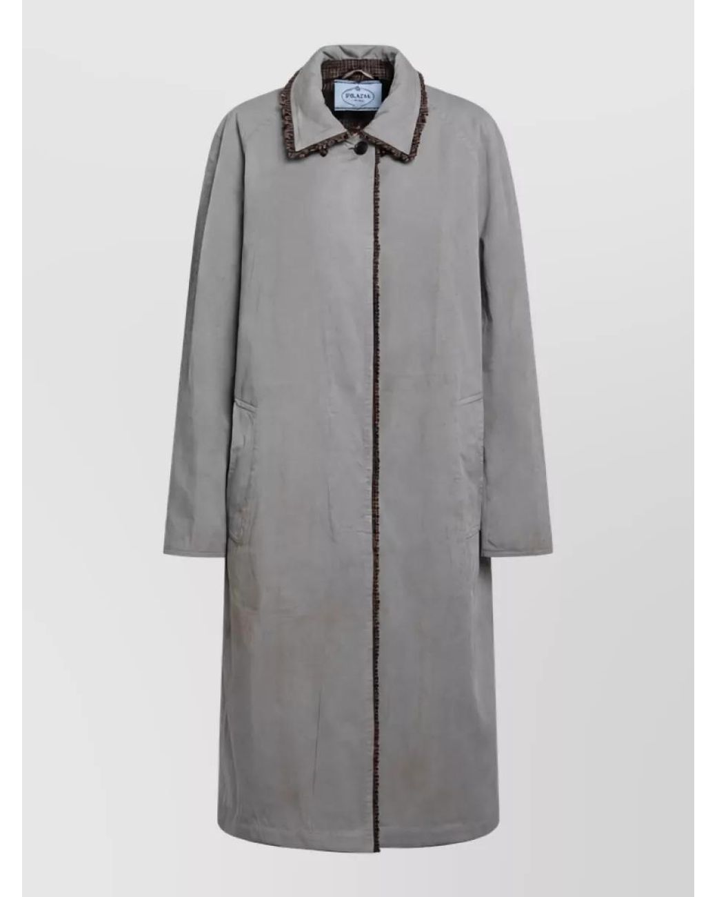Prada Gray Fitted Jacket
