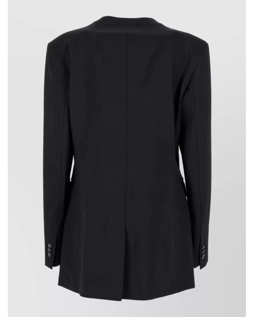 Loulou de Saison Black Virgin Wool Blazer