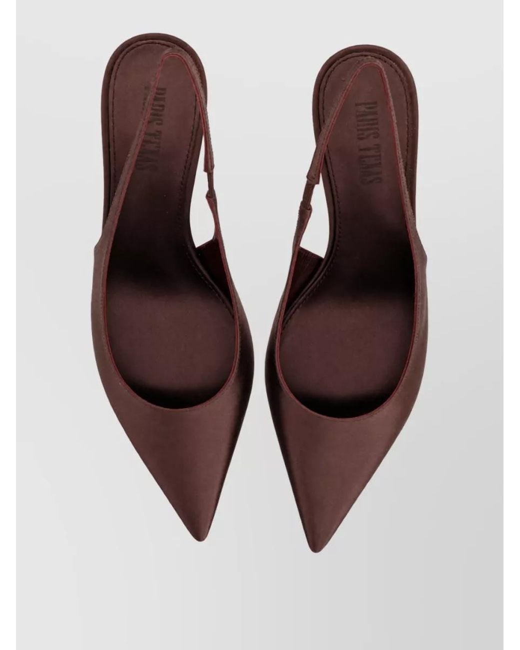 Paris Texas Brown Leather Pumps