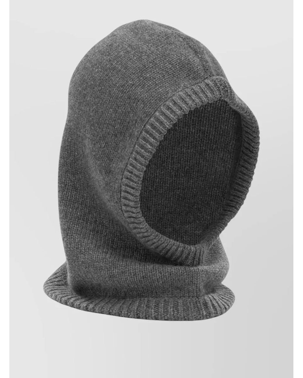 Lisa Yang Gray Cashmere Balaclava
