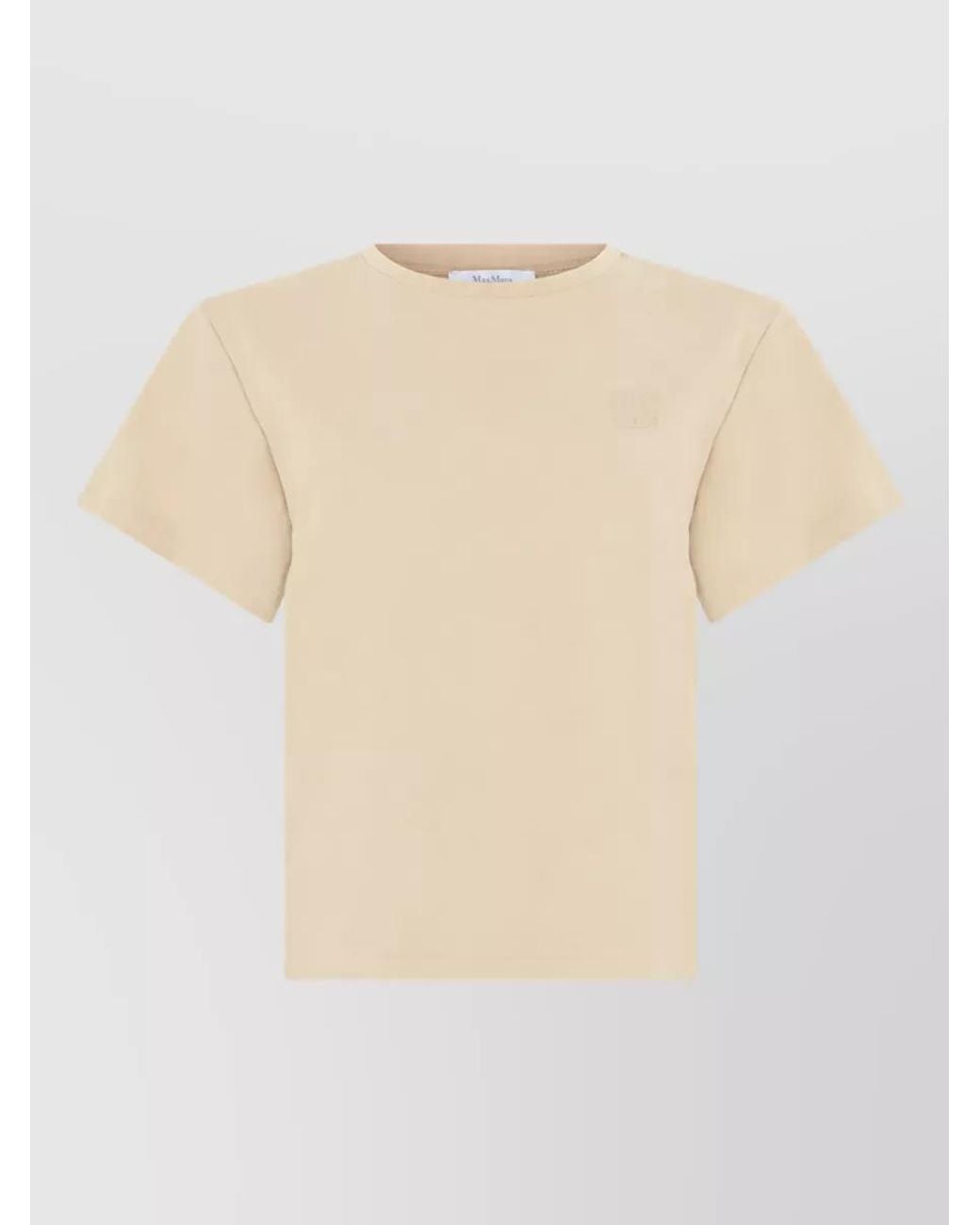 Max Mara Natural Short-Sleeve T-Shirt