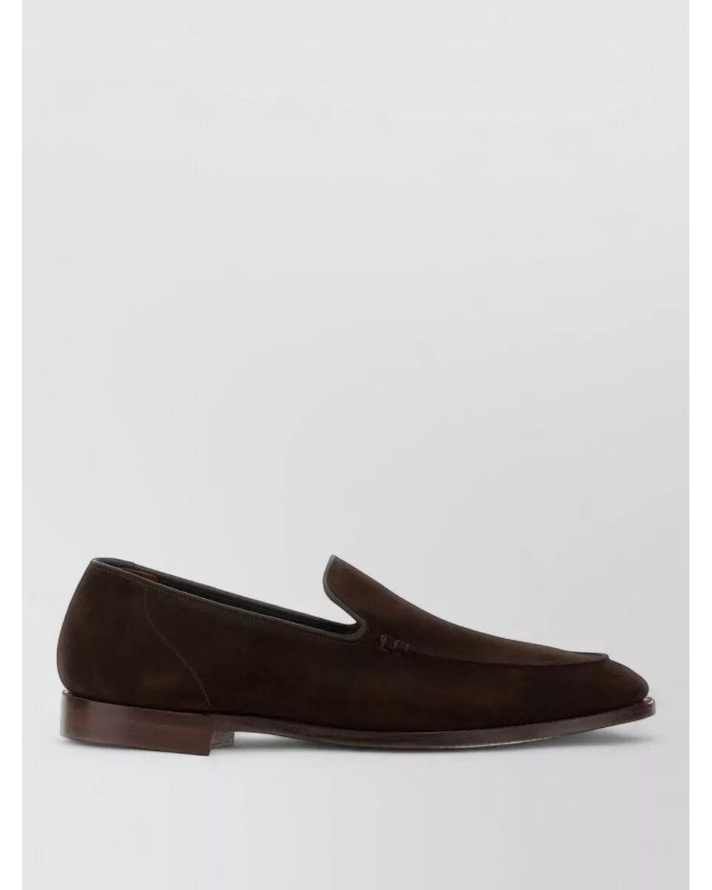 Crockett and Jones Multicolor Suede Leather Loafers for men