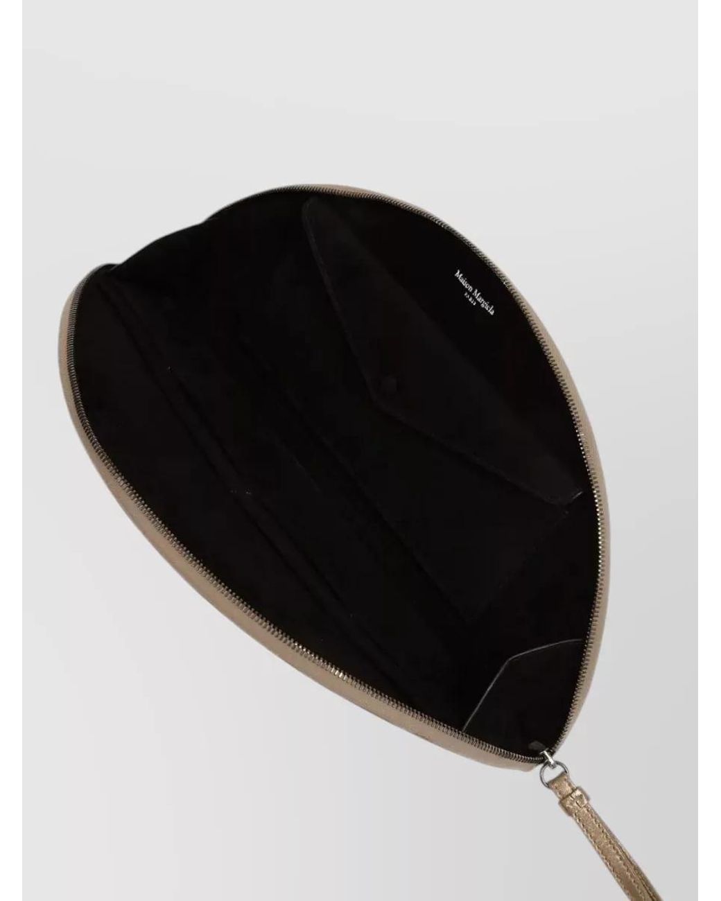 Maison Margiela Brown Mini Leather Clutch Bag