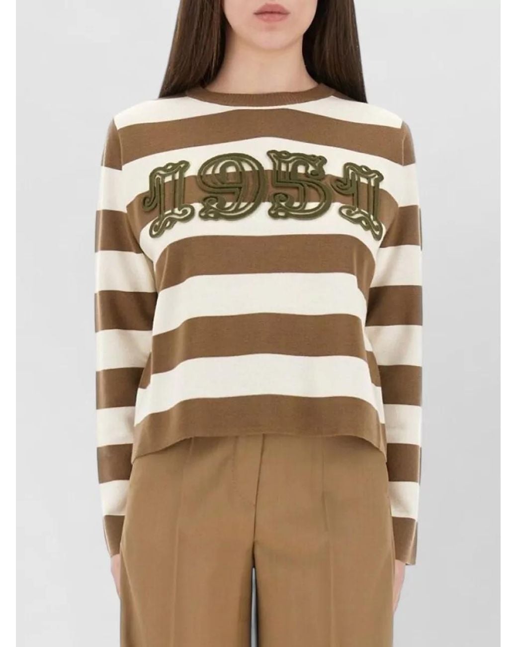 Max Mara Natural Wool Jumper