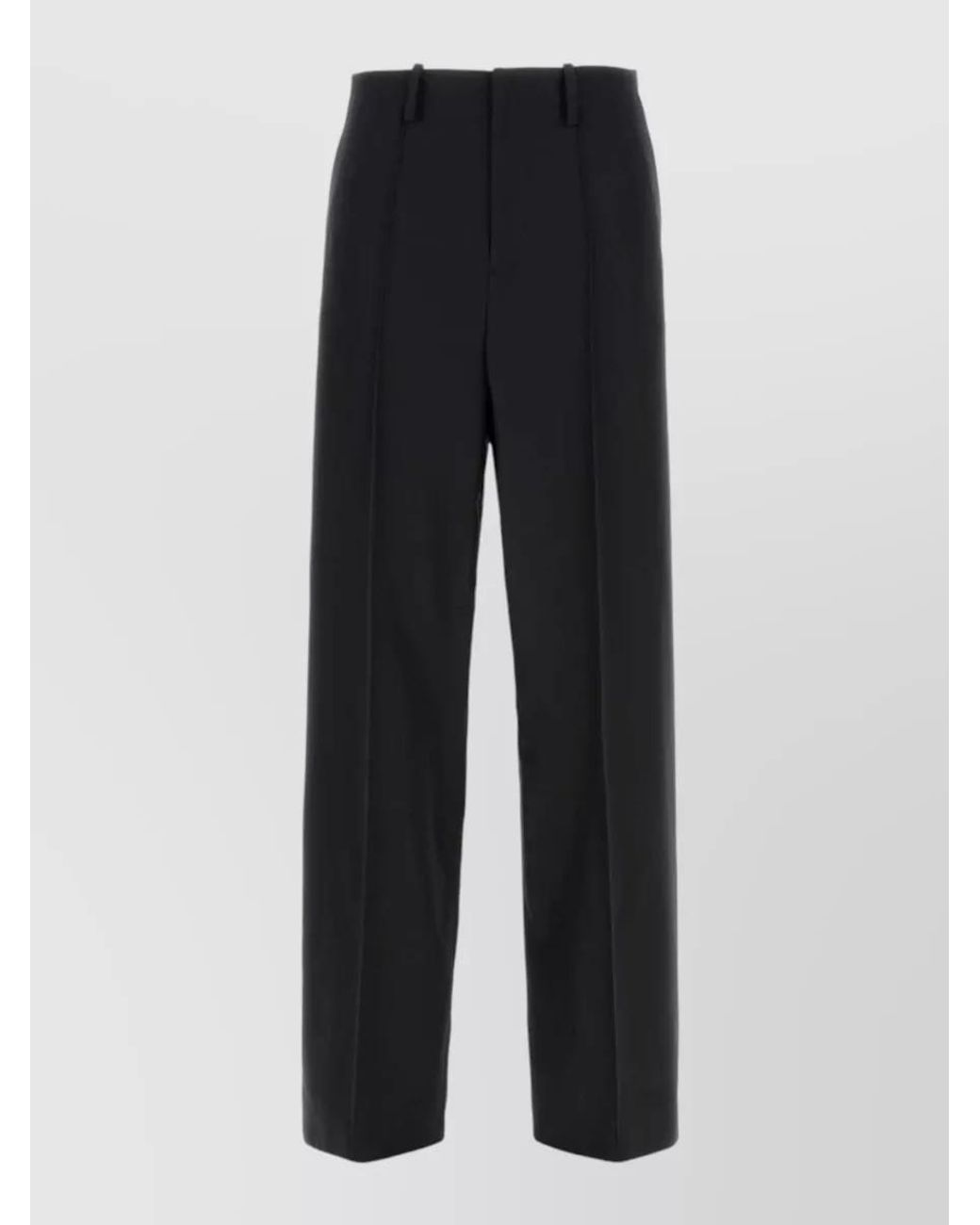 Marni Black Wide-Leg Trousers