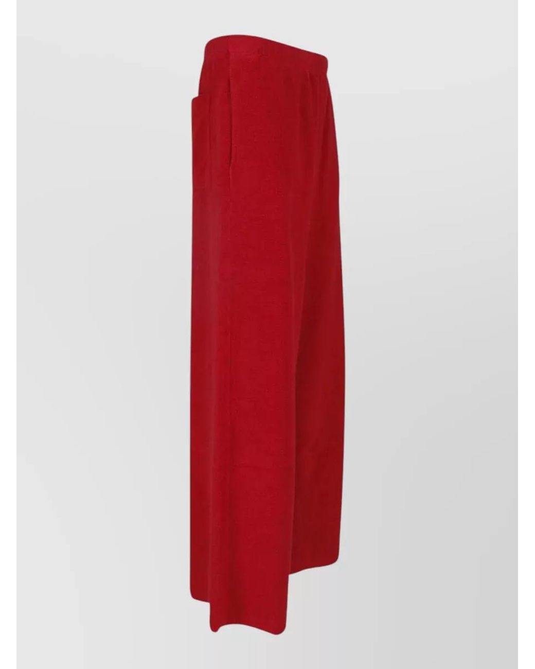 MM6 by Maison Margiela Red Straight Chino Shorts for men
