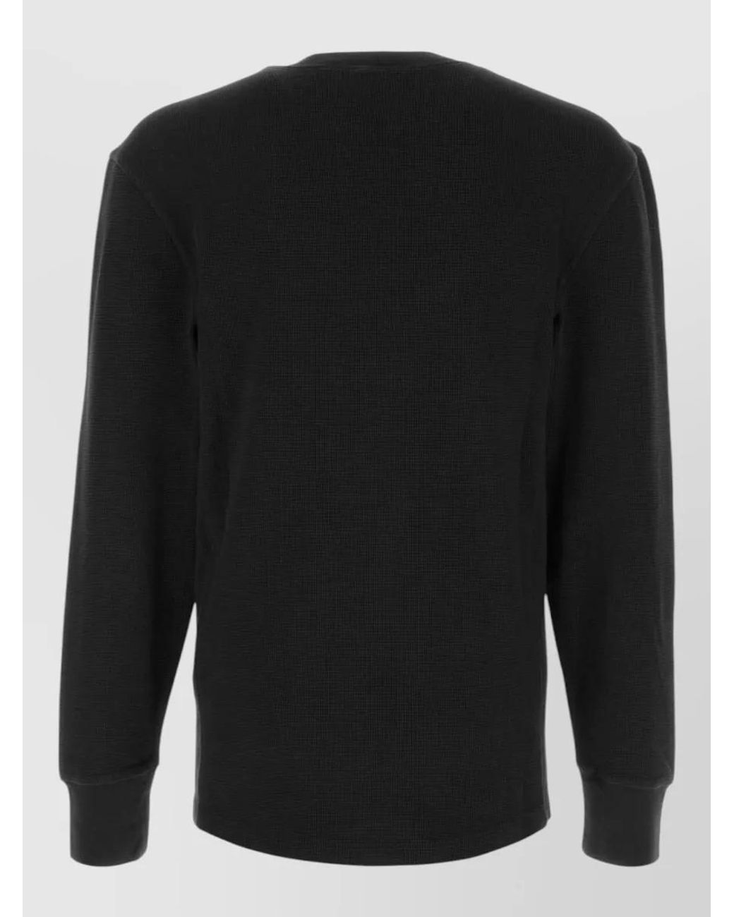 Entire studios Black Cotton T-Shirt for men