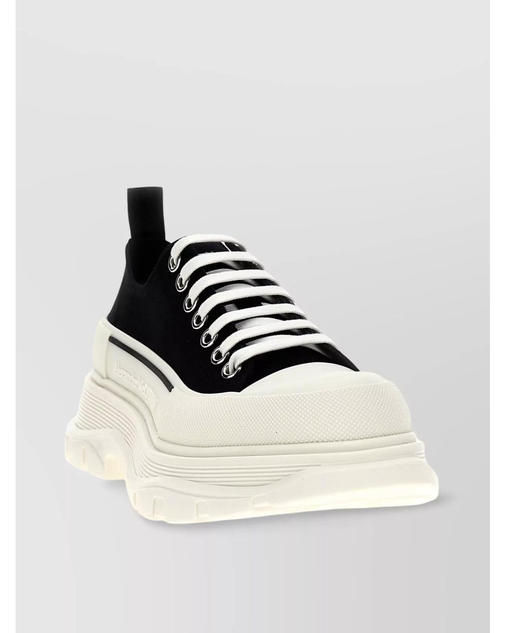 McQueen Multicolor Canvas Low-Top Sneakers for men