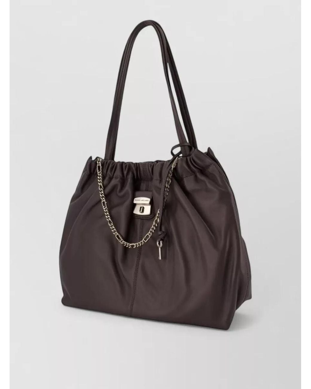 Marc Jacobs Black The Tote Bag Leather Shoulder Bag