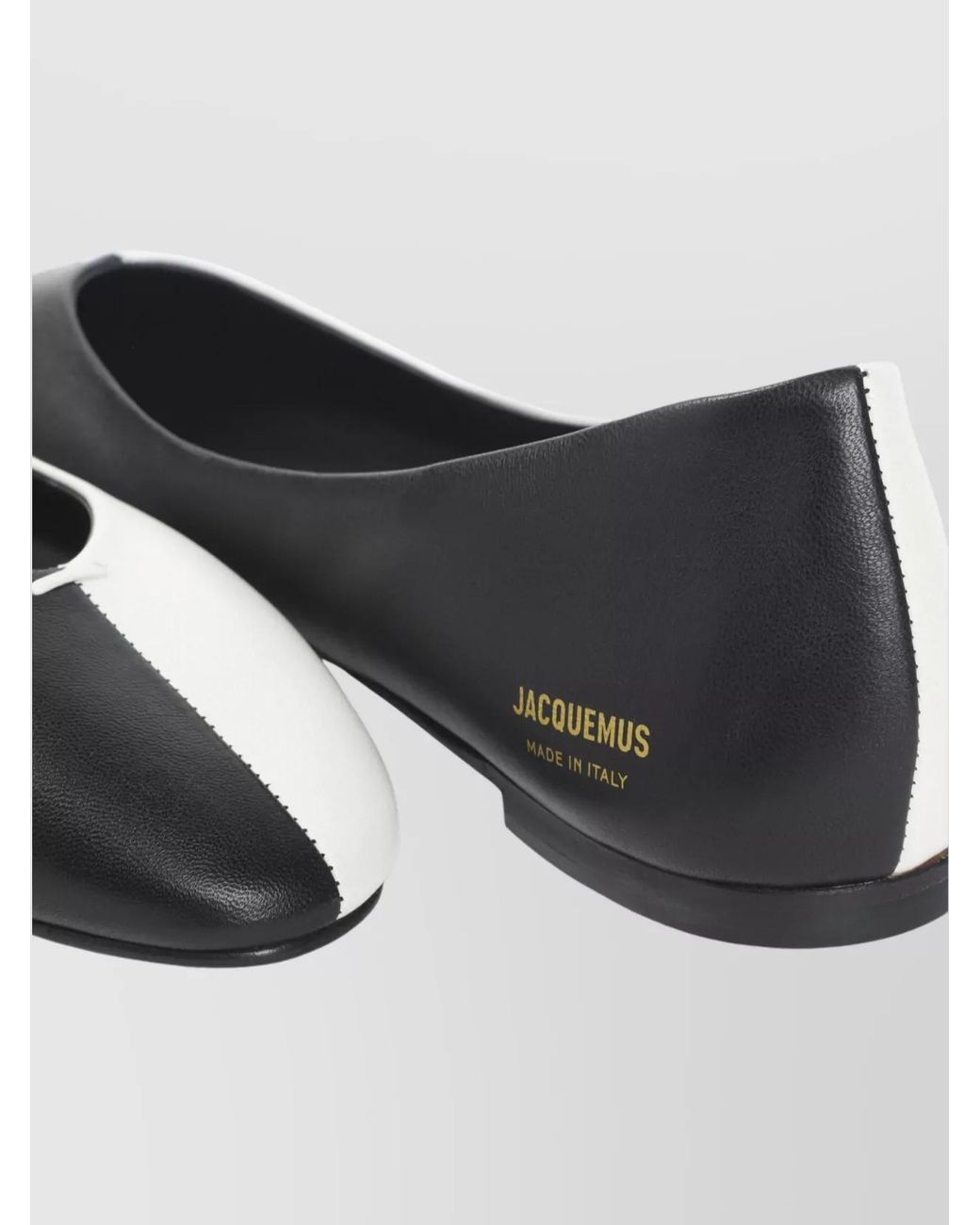 Jacquemus Multicolor Leather Two-Tone Ballerina Flats