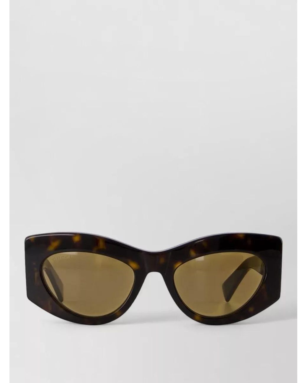 Gucci Green Acetate Square Sunglasses