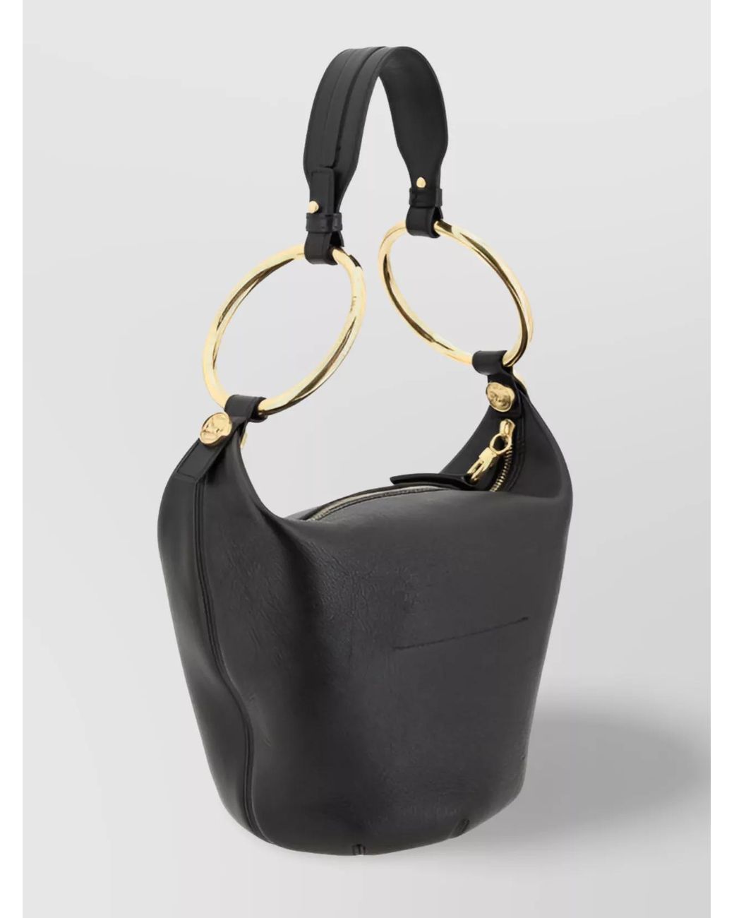 Chloé Black Bracelet Bag Small Leather Shoulder Bag