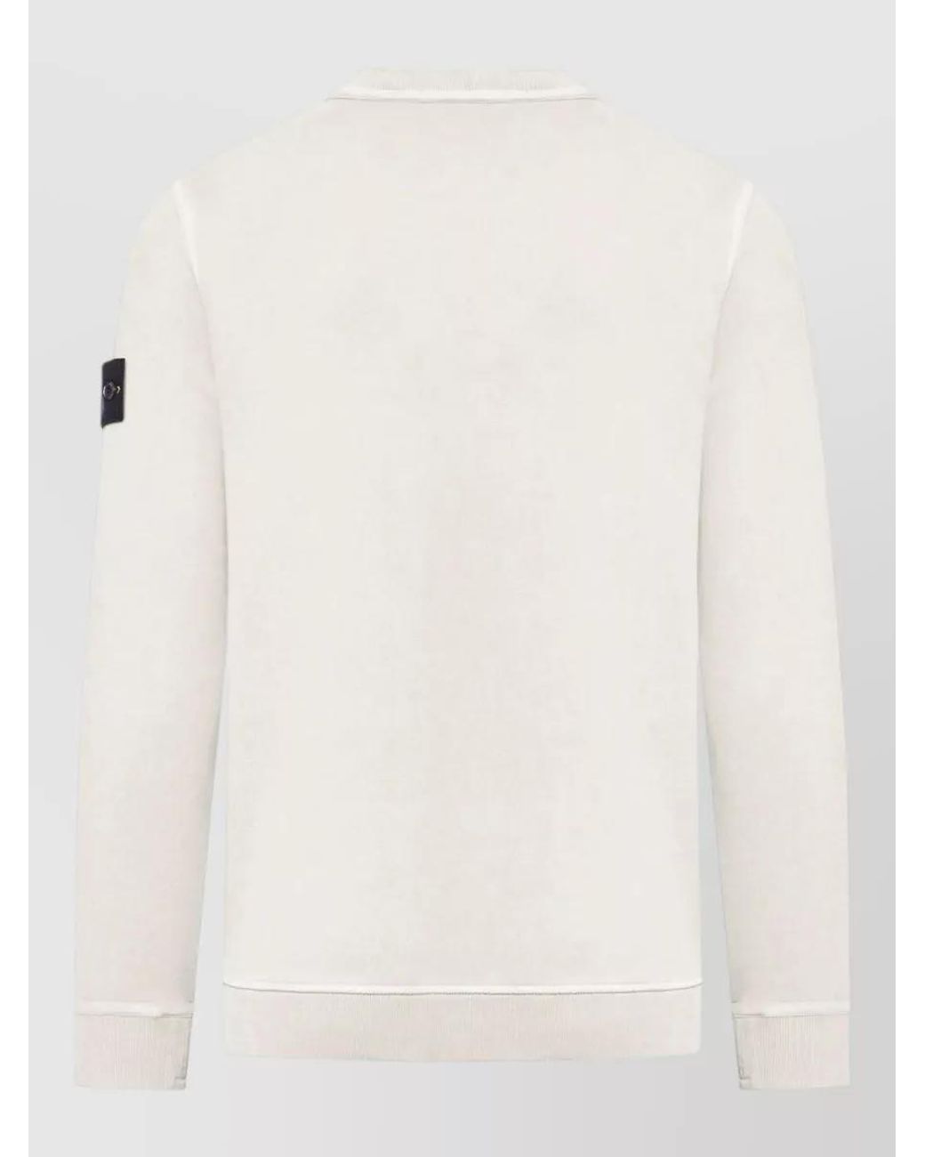 Stone Island Natural Cotton Crewneck Sweatshirt for men