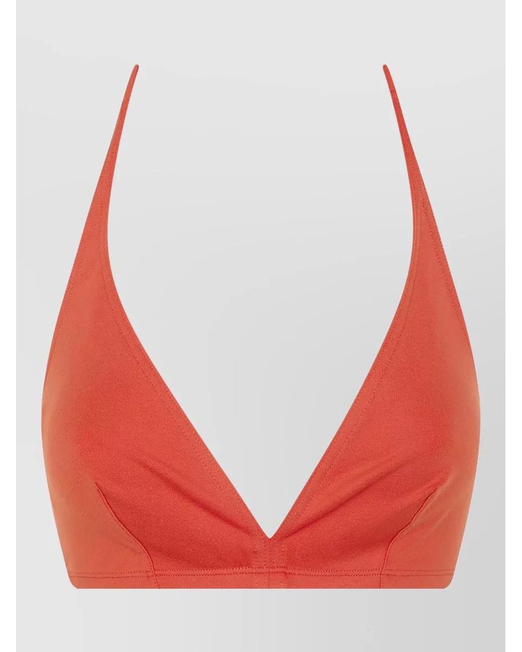 Eres Red Triangle Bikini Top