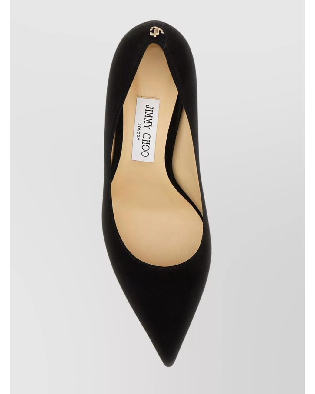 Jimmy Choo Black Love 65Mm Suede Pointed-Toe Pumps