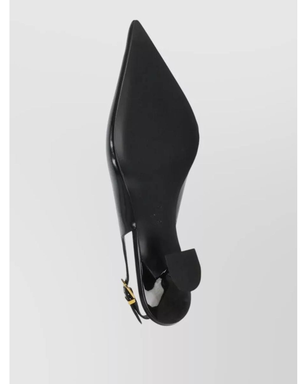 Lanvin Multicolor Patent Leather Slingback Pumps