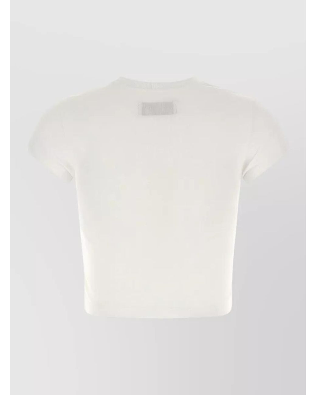 Vivienne Westwood Metallic Cropped Cotton Printed T-Shirt