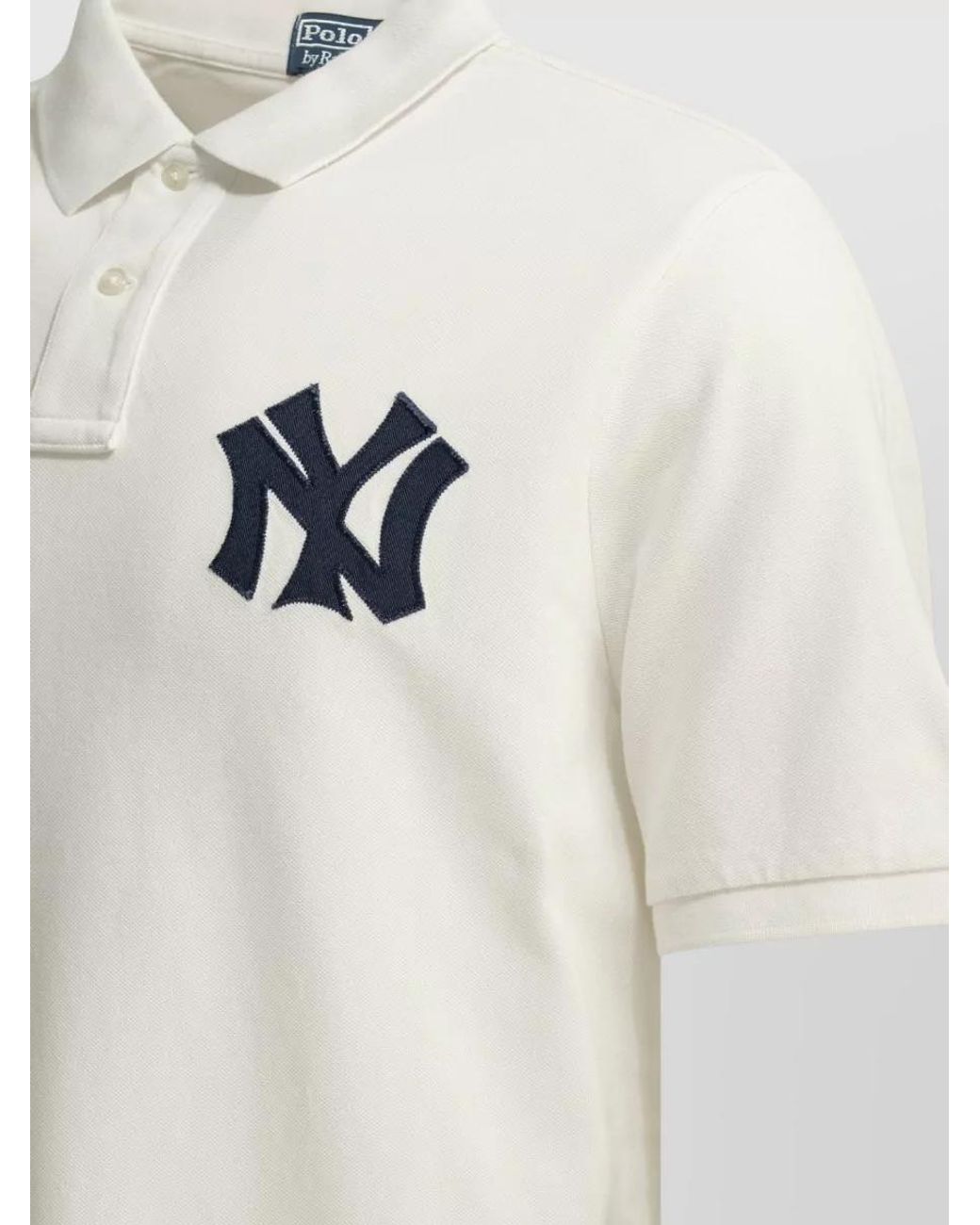 Polo Ralph Lauren White Cotton Button-Down Polo Shirt for men