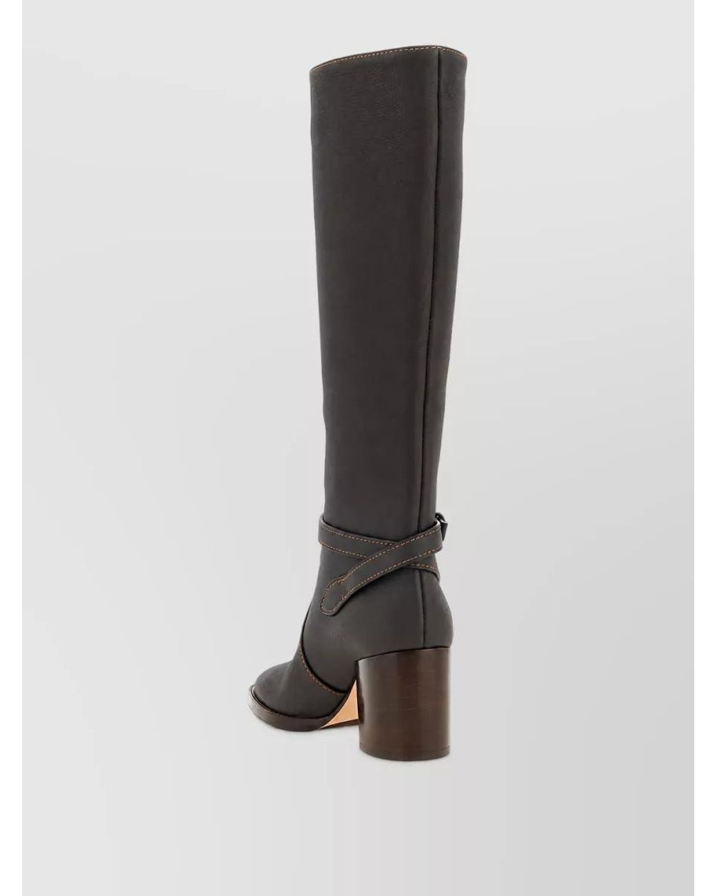 Gianvito Rossi Brown Leather High Boots