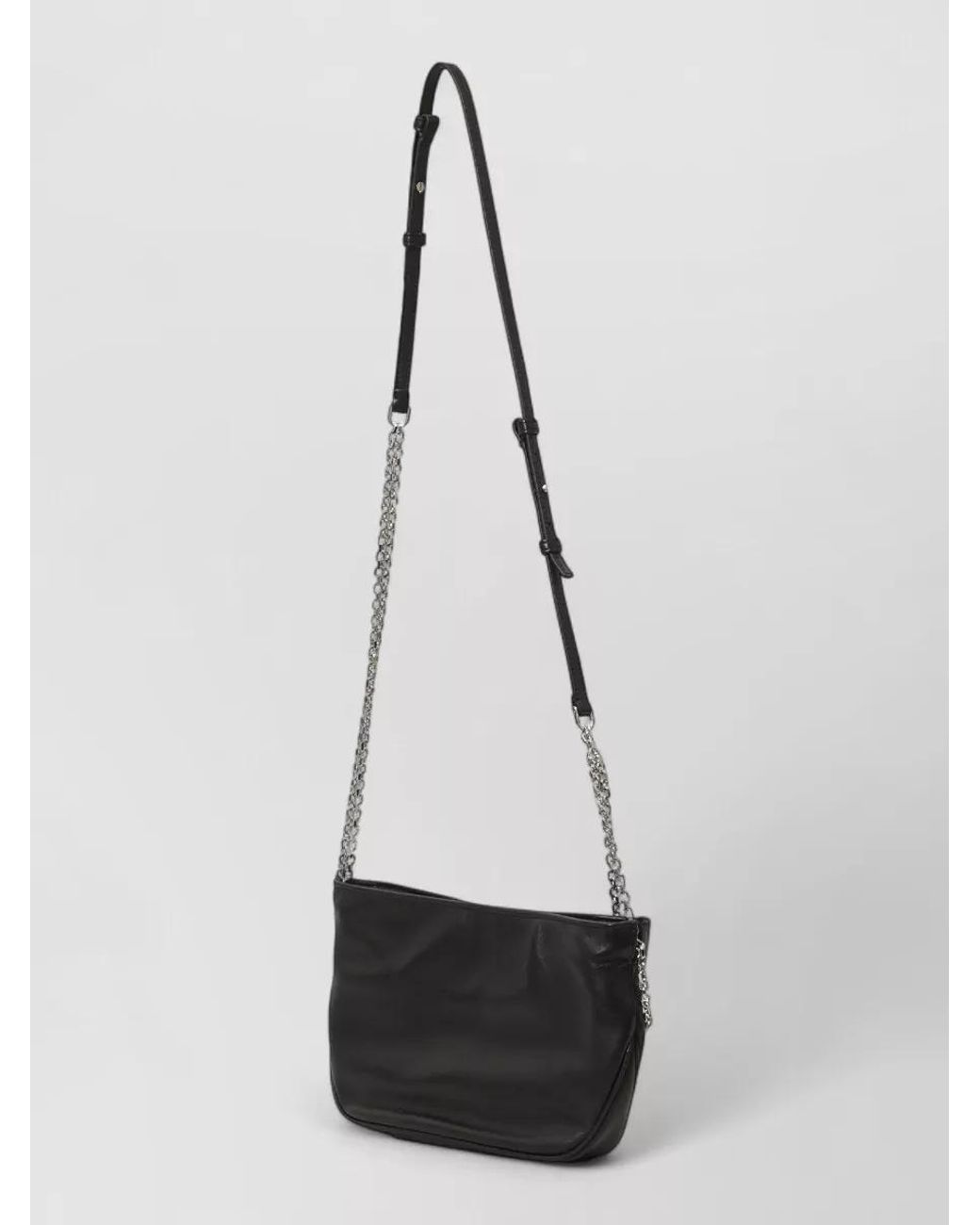 Roger Vivier Black Leather Micro Cross-Body Bag