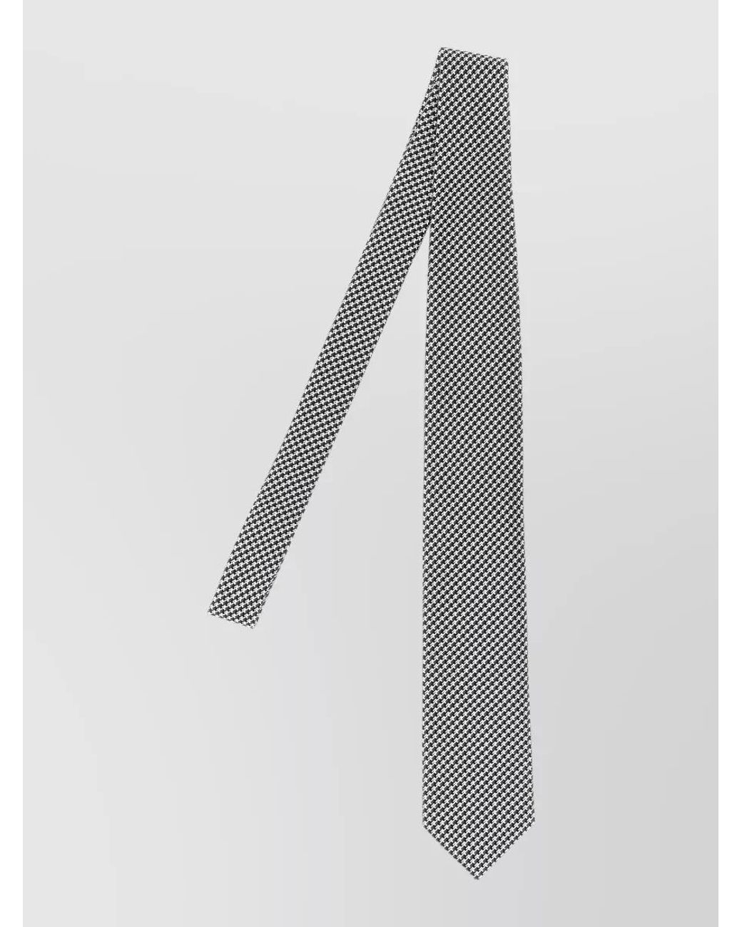 Tom Ford White Silk Star Tie for men