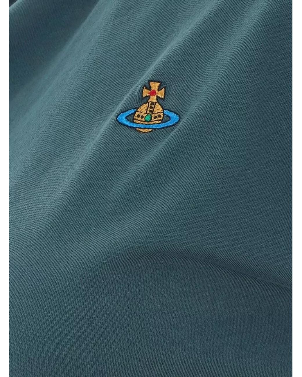 Vivienne Westwood Green Cotton Long-Sleeve T-Shirt