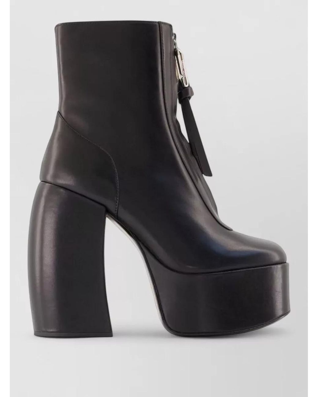 Marc Jacobs Black Leather Ankle Boots