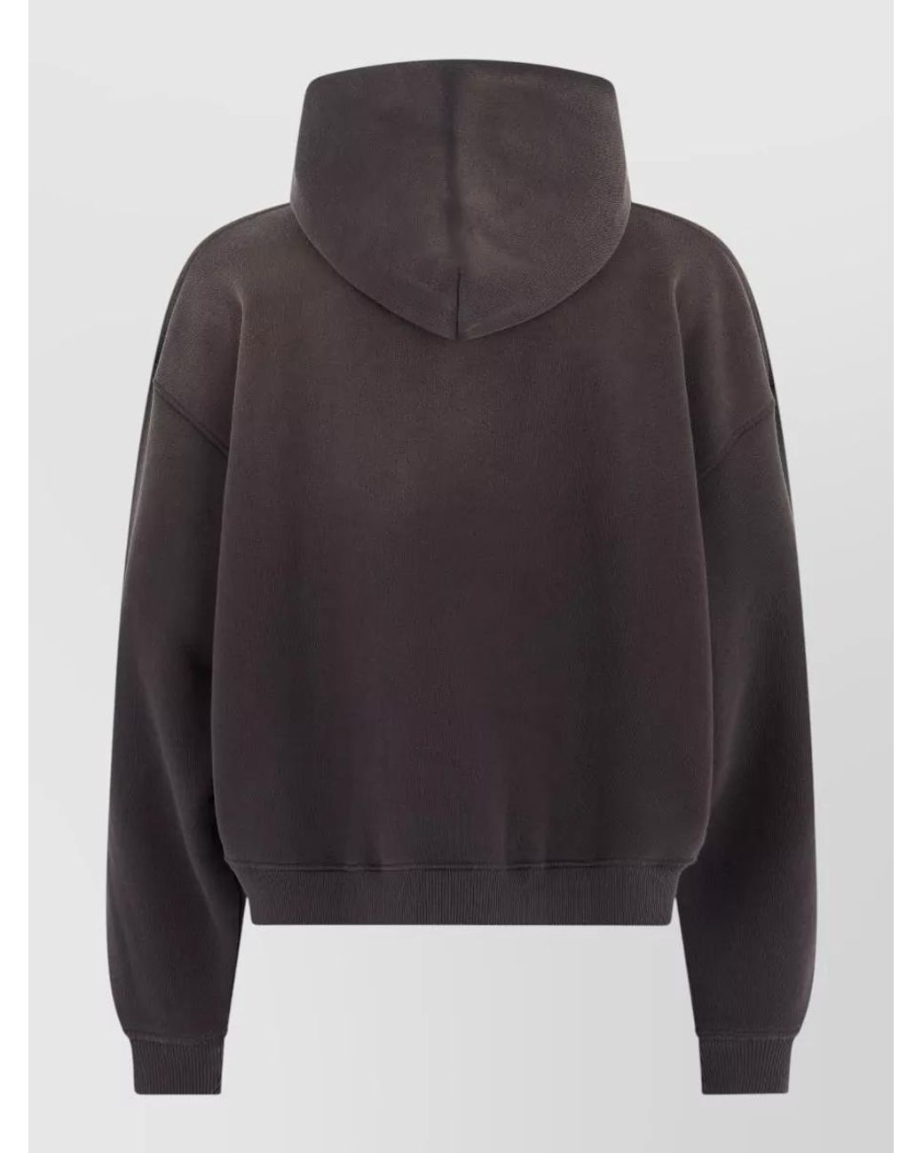 Represent Black Cotton Oversized Hoodie for men