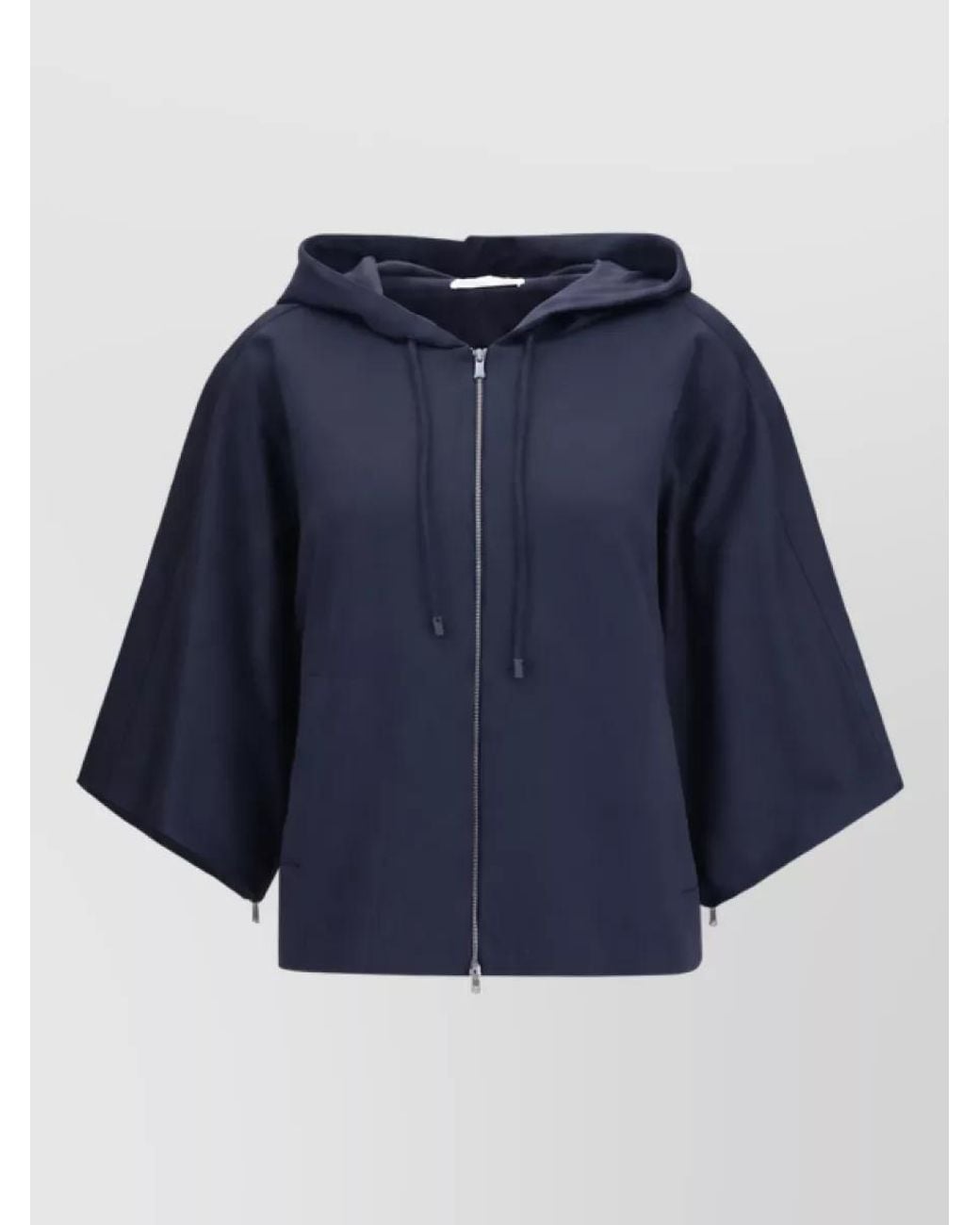 Max Mara Blue Polyamide Jacket
