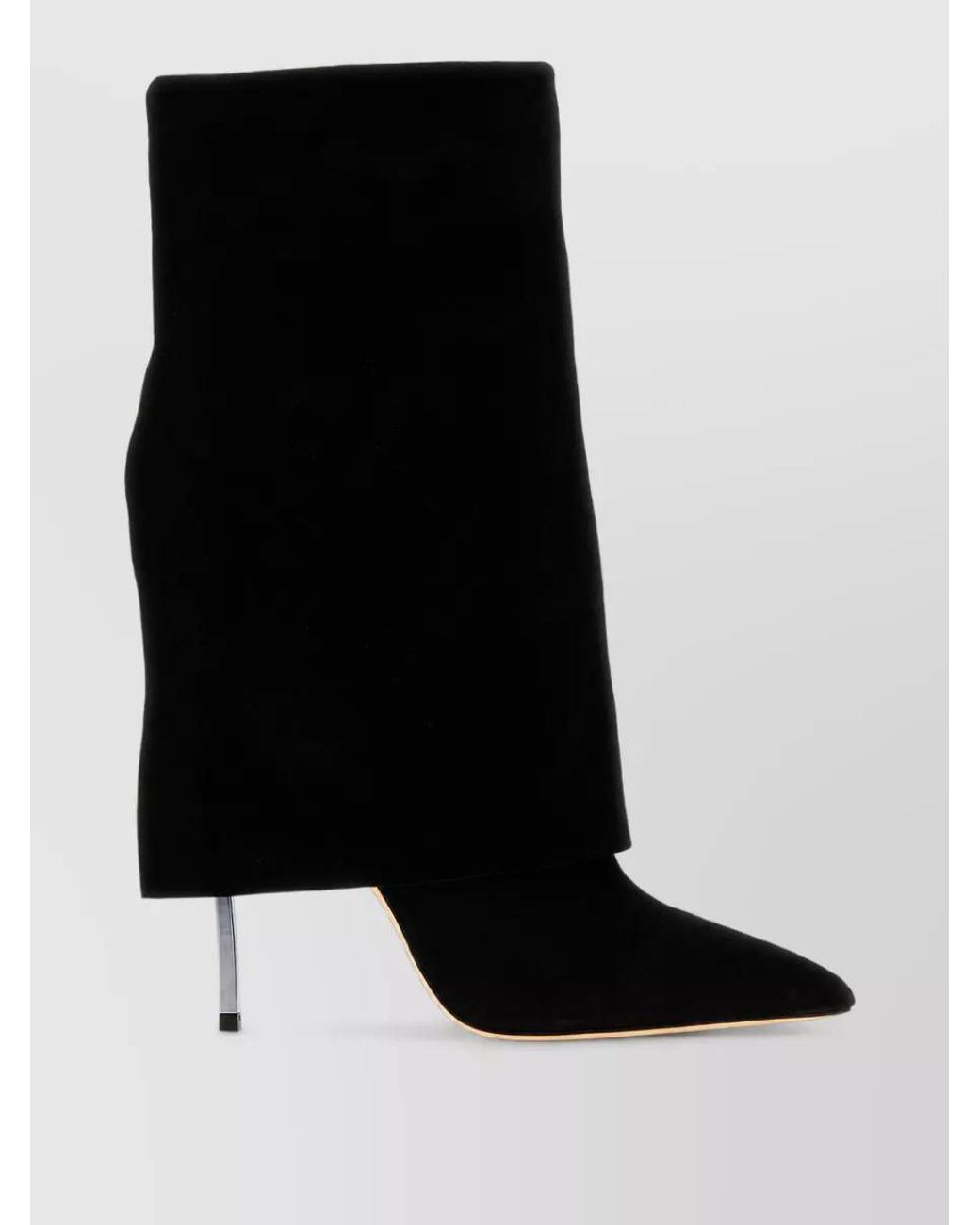 Casadei Black Leather Ankle Boots