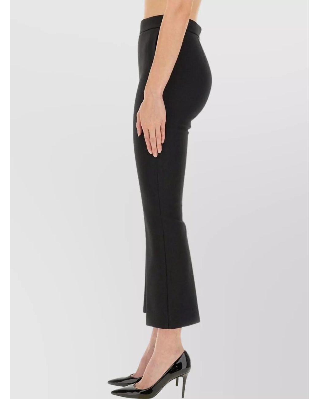 Max Mara Black Cropped Trousers