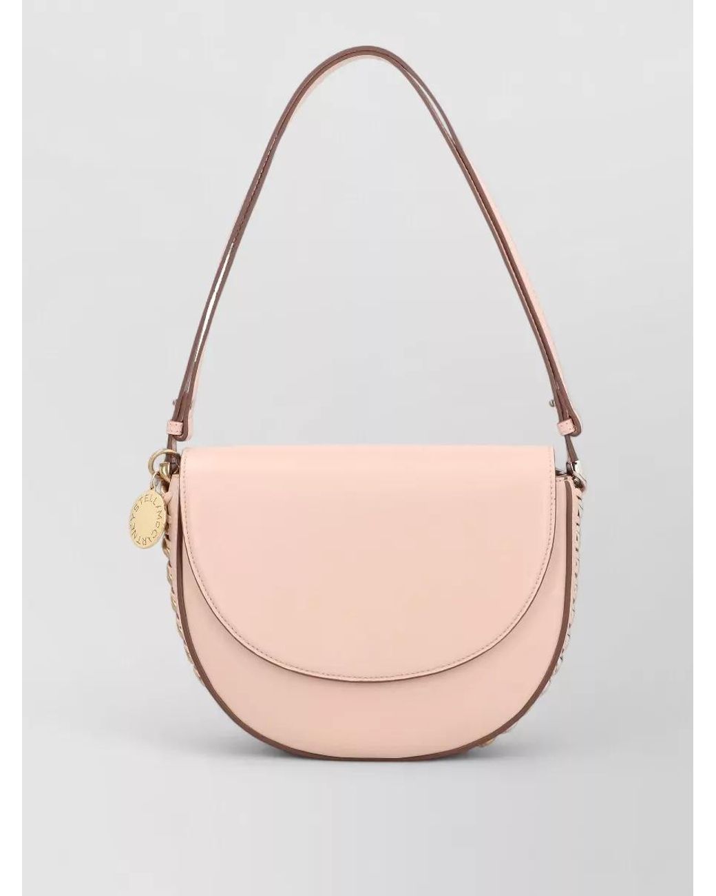 Stella McCartney Pink Frayme Medium Shoulder Bag