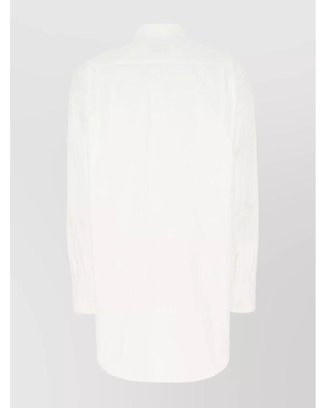 Moncler Genius White Cotton Poplin Shirt