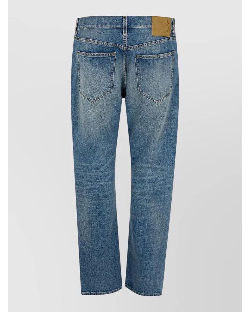 Haikure Blue Denim Straight-Leg Jeans for men