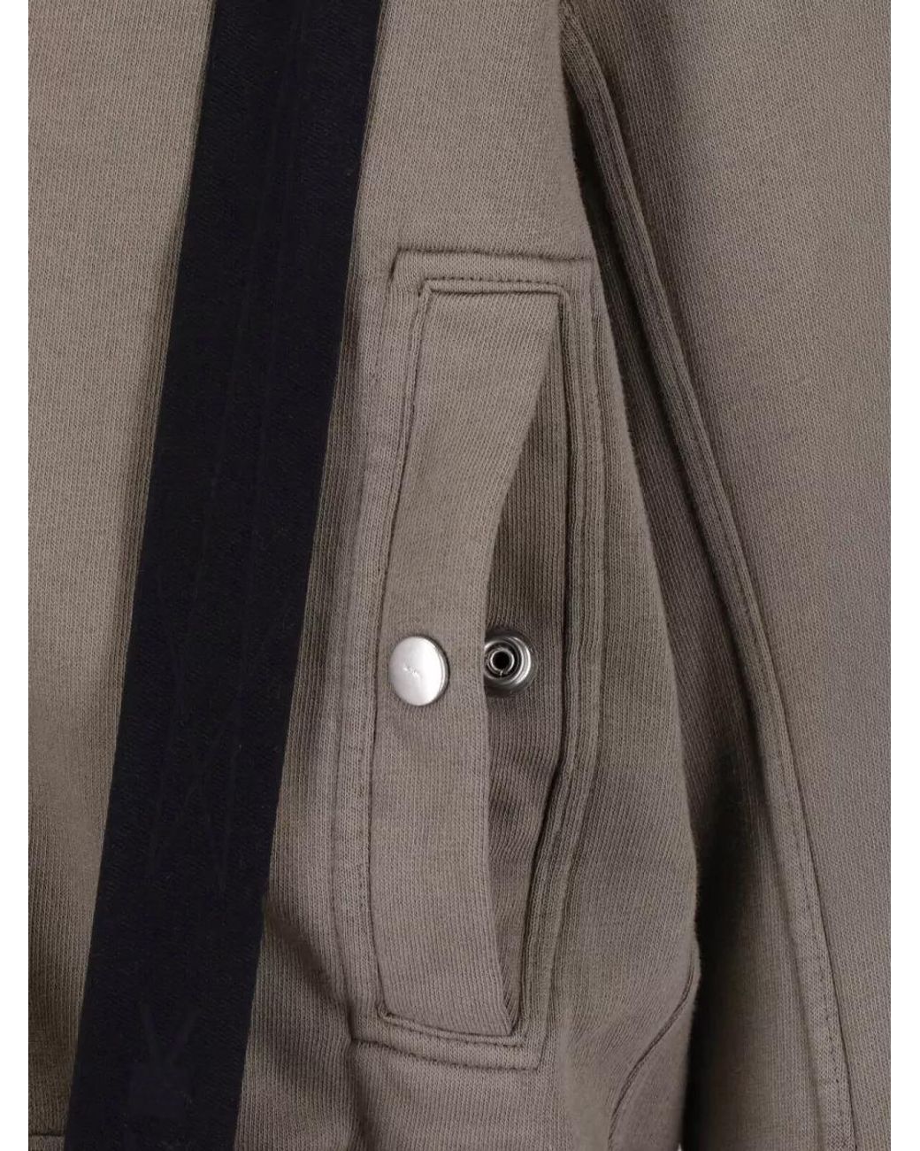 Rick Owens Gray Bomber Jacket for men
