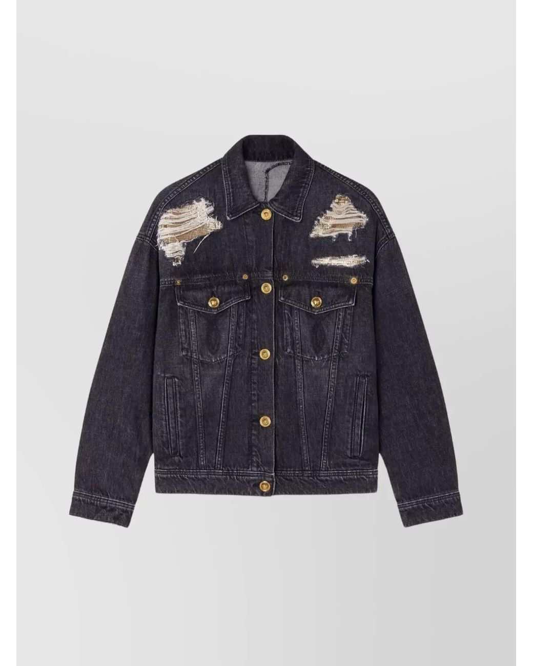 Versace Blue Denim Jacket