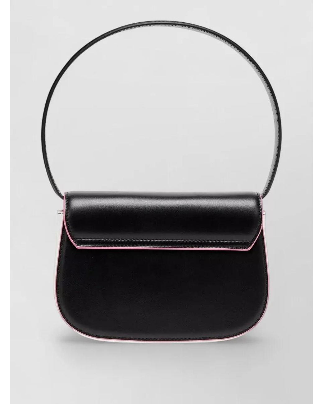DIESEL Pink 1Dr Leather Shoulder Bag