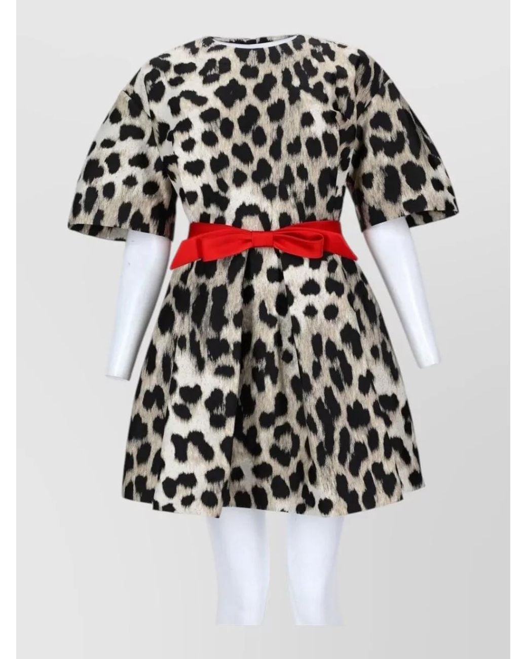 Givenchy White Recycled Polyester Cocoon Mini Dress
